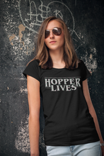 Load image into Gallery viewer, HOPPER LIVES Stranger Things Inspired 80’s Retro Pattern