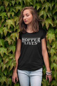 HOPPER LIVES Stranger Things Inspired 80’s Retro Pattern